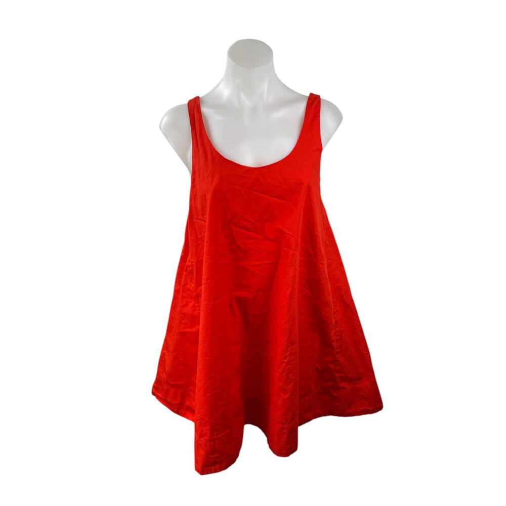 Aritzia Bright Red Sleeveless Mini Dress